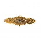 Antique Sapphire & Diamond Brooch