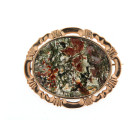 Antique 9ct Gold Agate Brooch