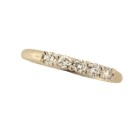 Contemporary 18ct Gold Diamond Set Ring