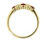 VOA8 18ct Ruby & Dimaond Eternity Ring (1)