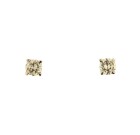 Contemporary 18ct White Gold Diamond Earrings