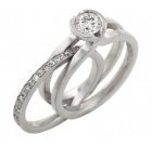 Andrew Geoghegan Unity Diamond Platinum Ring